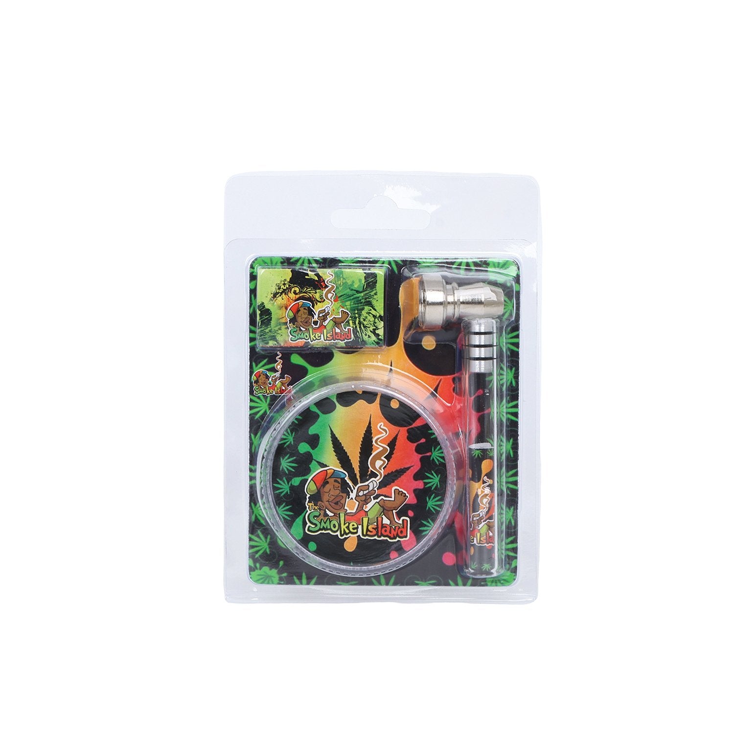Smoke Island Card-Style Metal Pipe Set