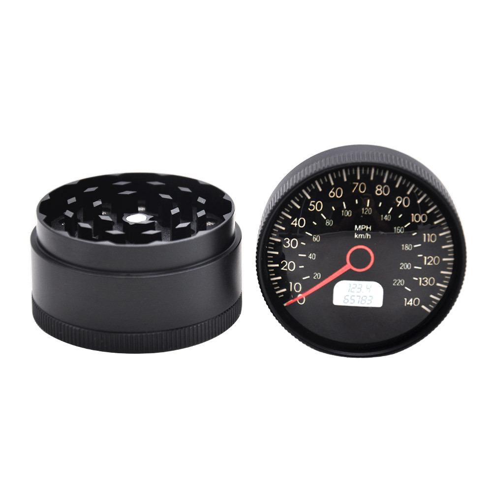 Odometer Novelty Herb Grinder 3 Layer 50mm