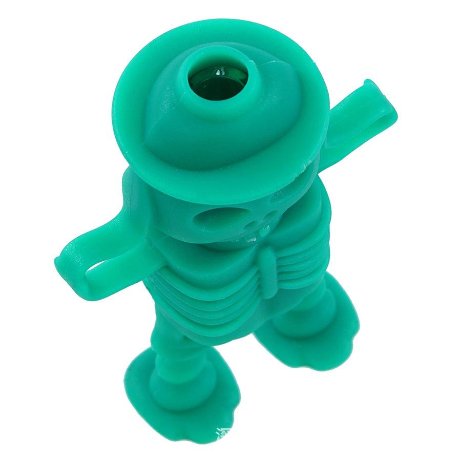 3 Zombie Silicone Smoking Pipe