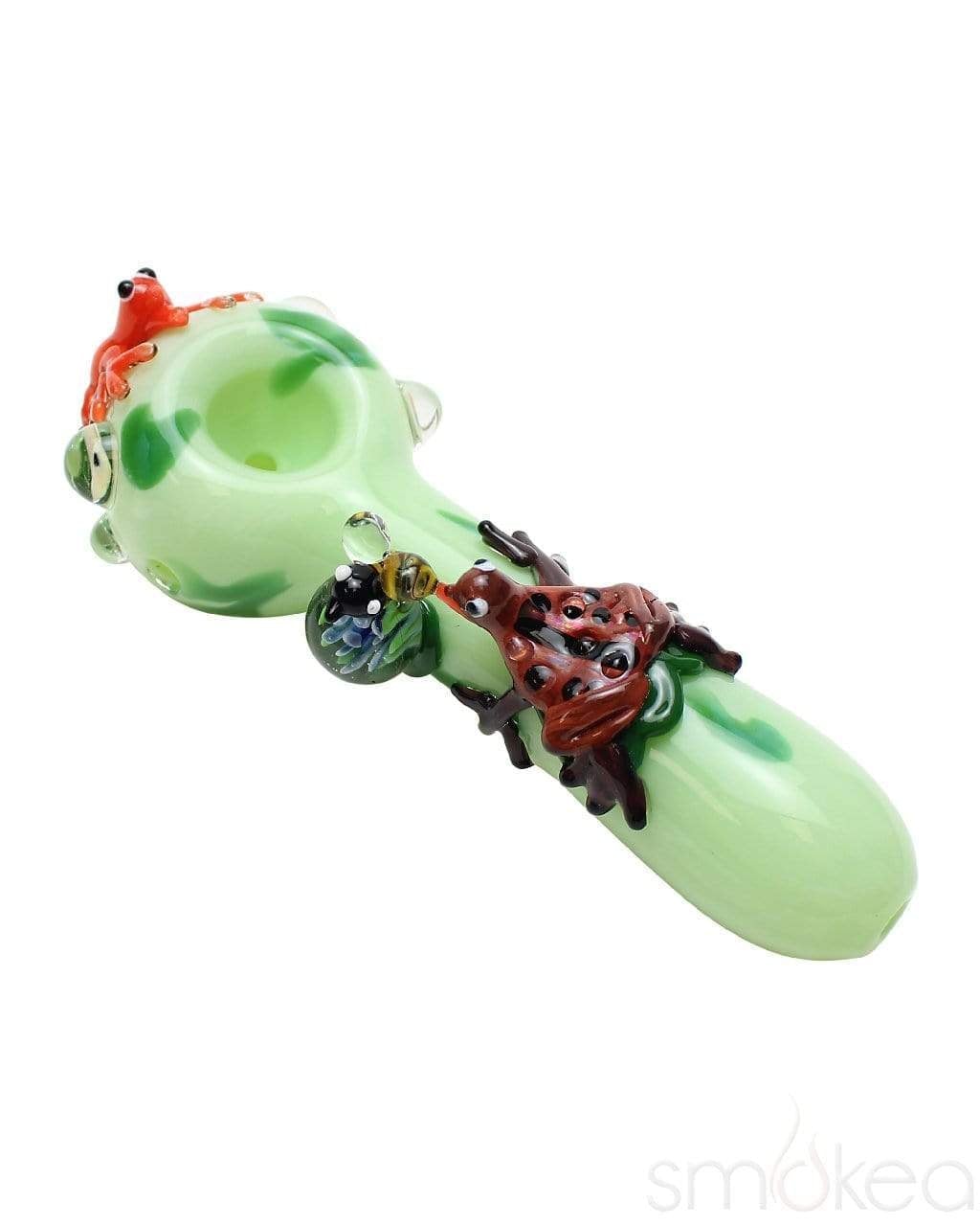 Empire Glassworks Small Ribbit Spoon Pipe