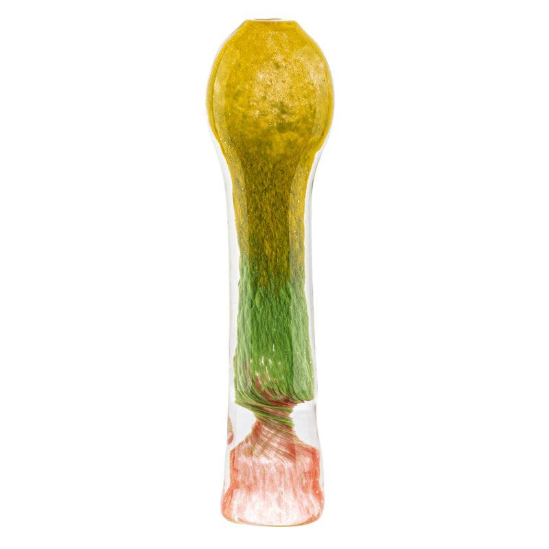 Multiple Color Glass Chillum Pipe