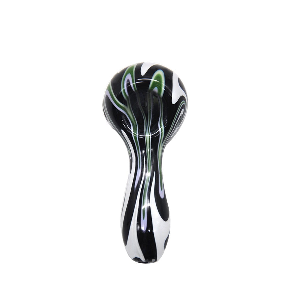 Wigwag Glass Spoon Pipe