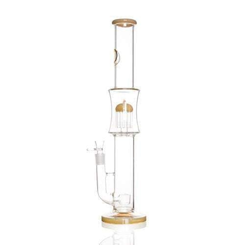 16 inch Bong with Flower of Life perc to Arm tree perc 18.8mm
