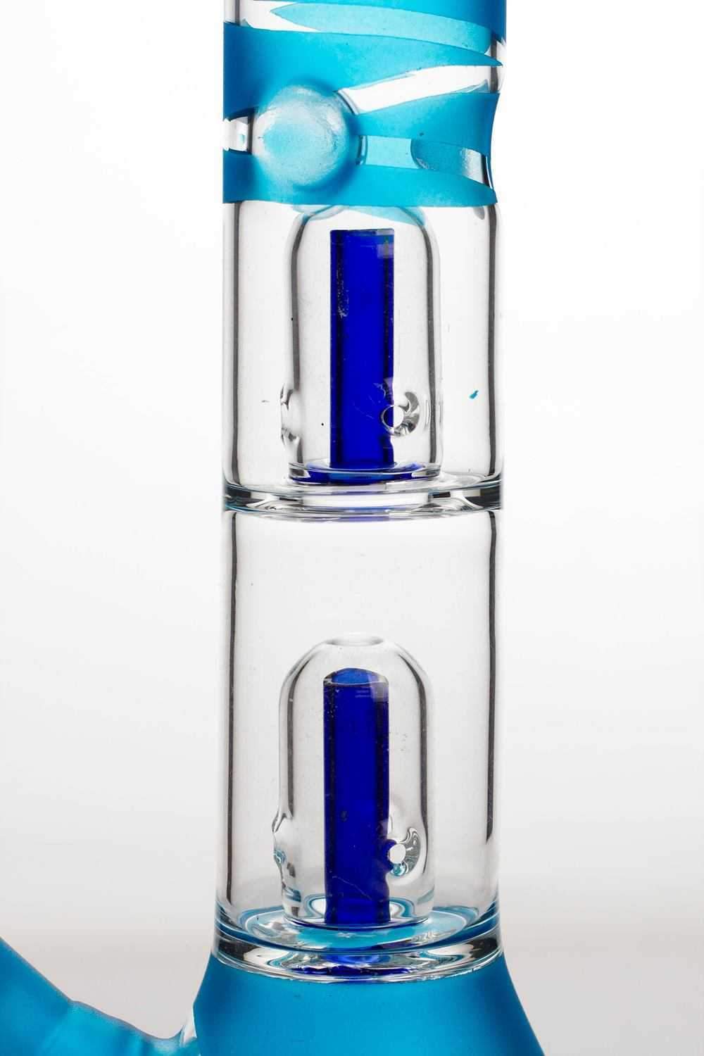 12 infyniti double shower head beaker Bong