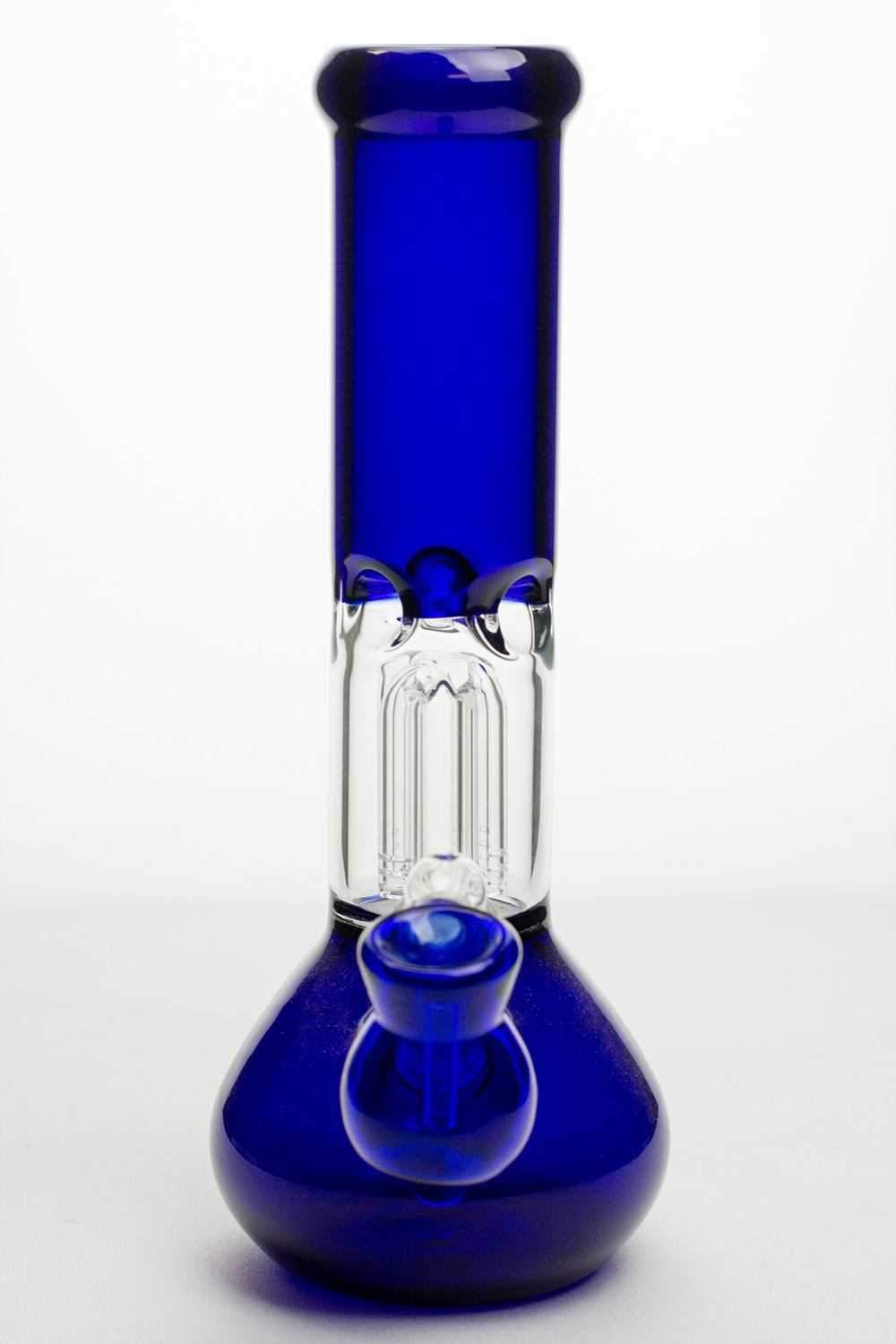 11 Blue Beaker Bong With Ash Catcher