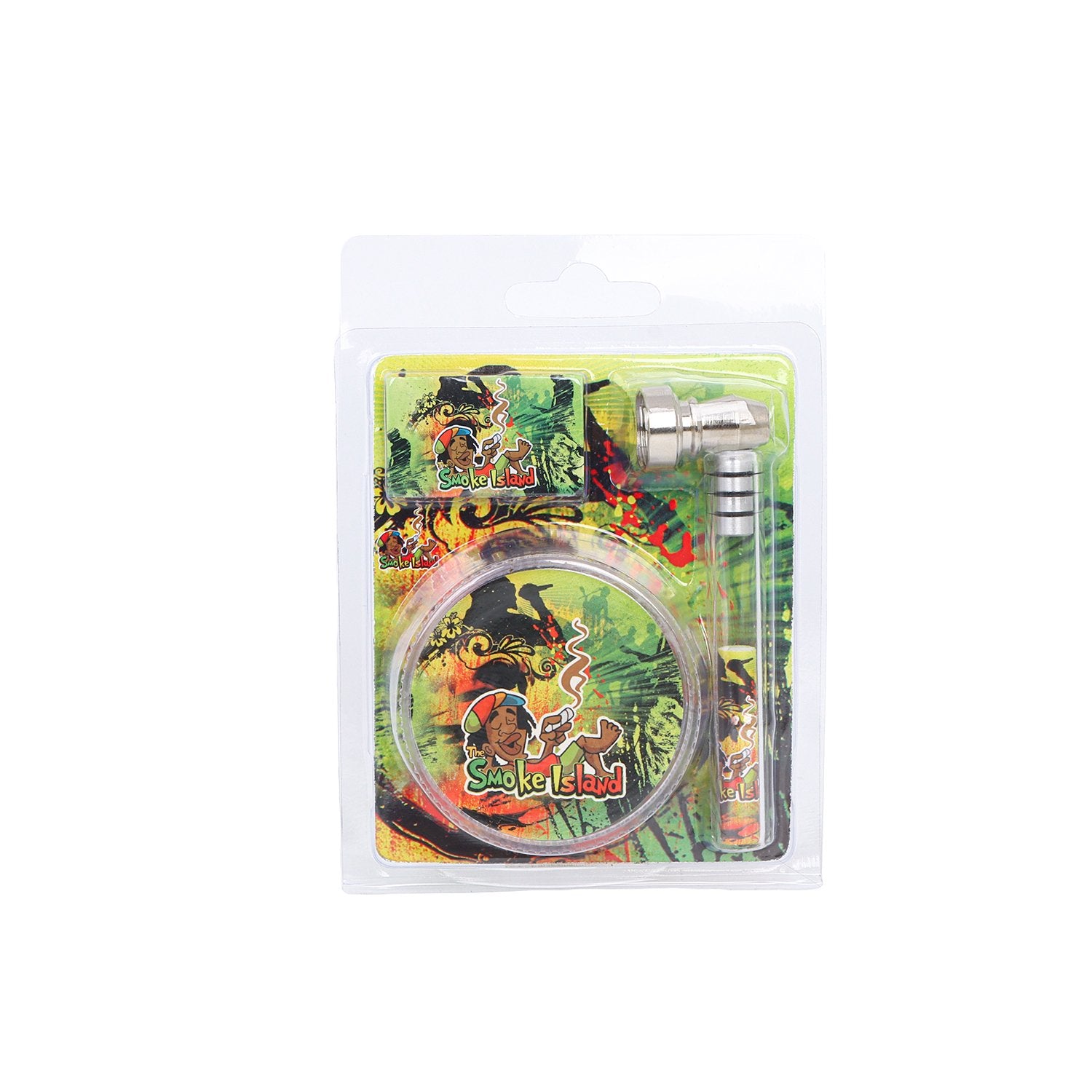 Smoke Island Card-Style Metal Pipe Set