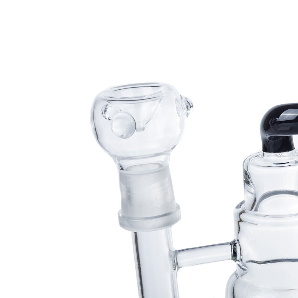 Recycler Double Chamber Glass Bong