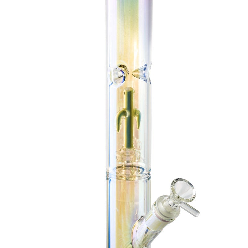 12.3 Glow-In-The-Dark Cactus Glass Bong