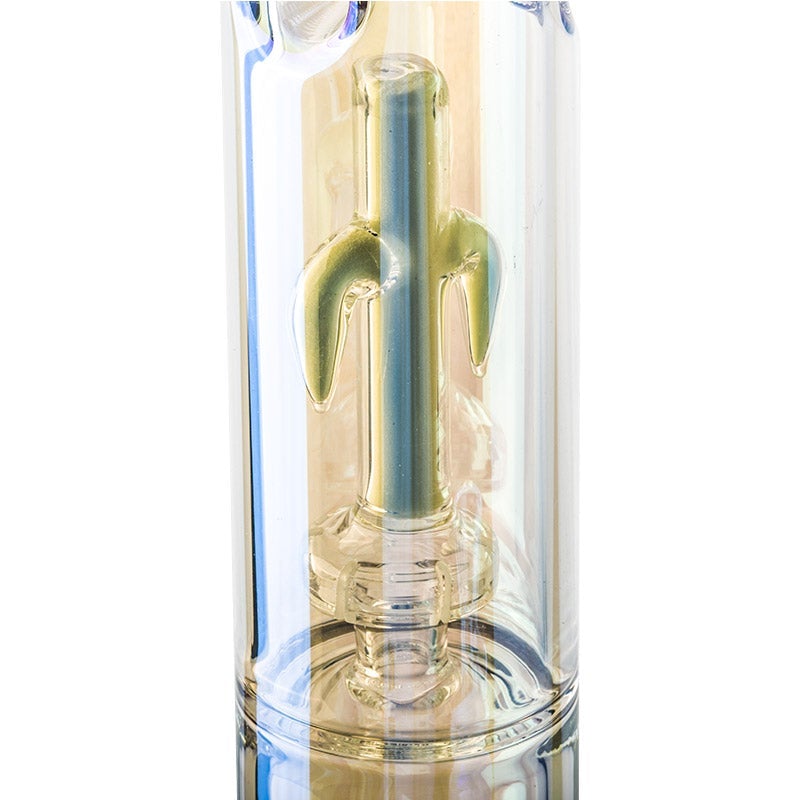 12.3 Glow-In-The-Dark Cactus Glass Bong