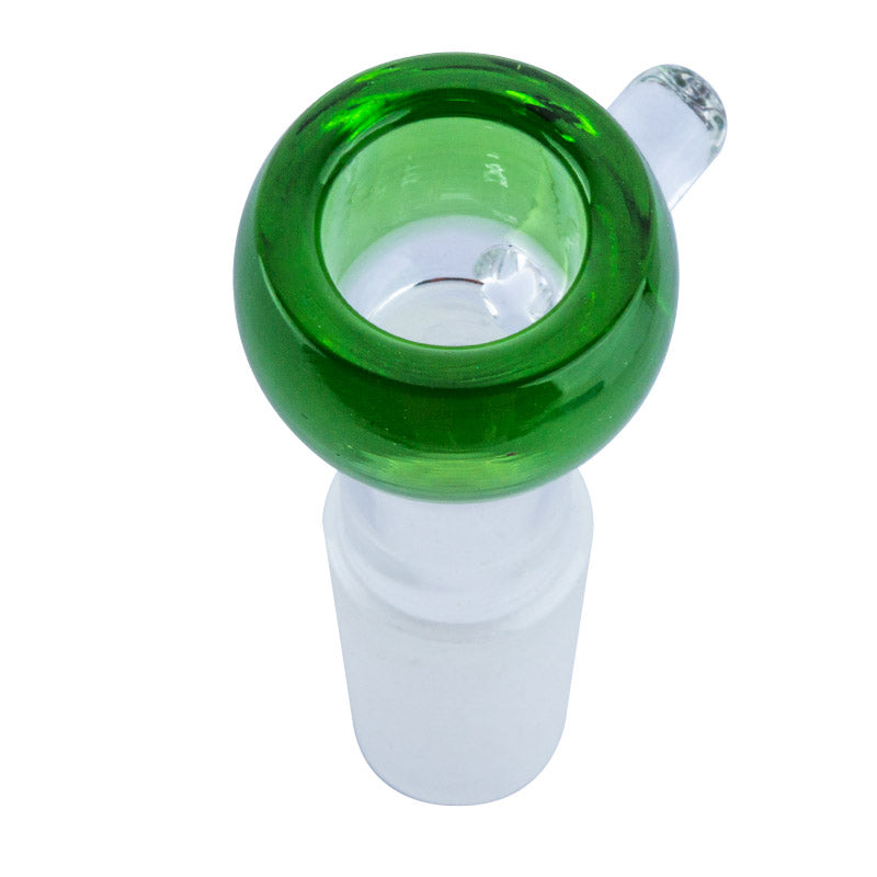 14mm Male Green Glass Bong Bowl