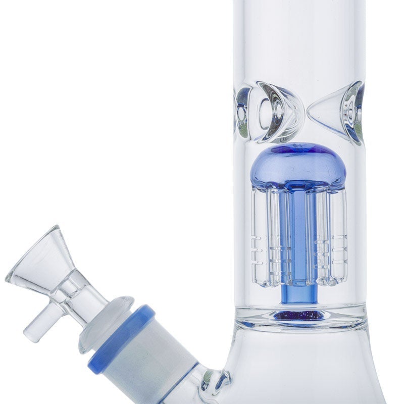 11 Tree Perc Glass Beaker Bong