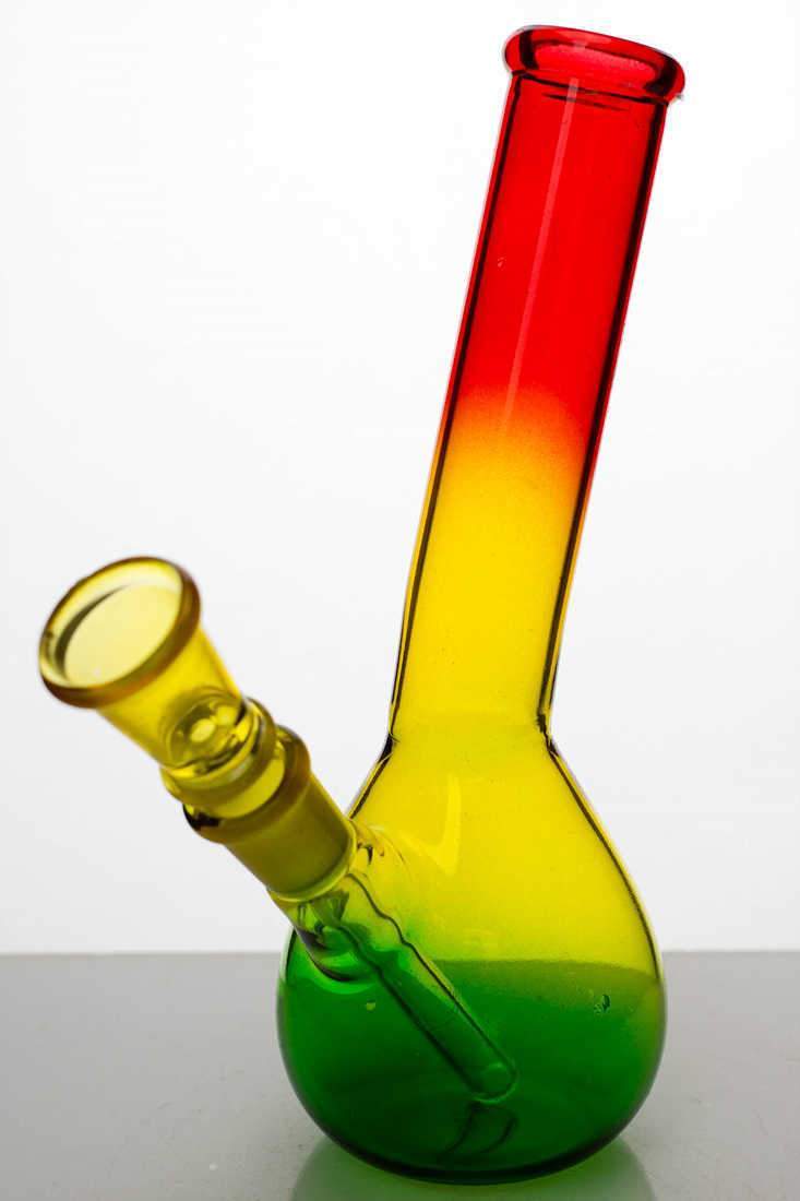 7 glass water bong with bowl stem