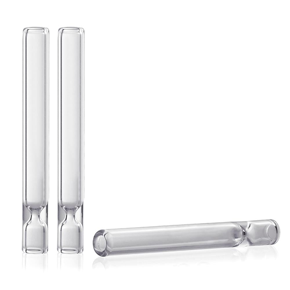 Heady Pattern Glass Pipe w/ Silicone Pipe Glass Chillum Set