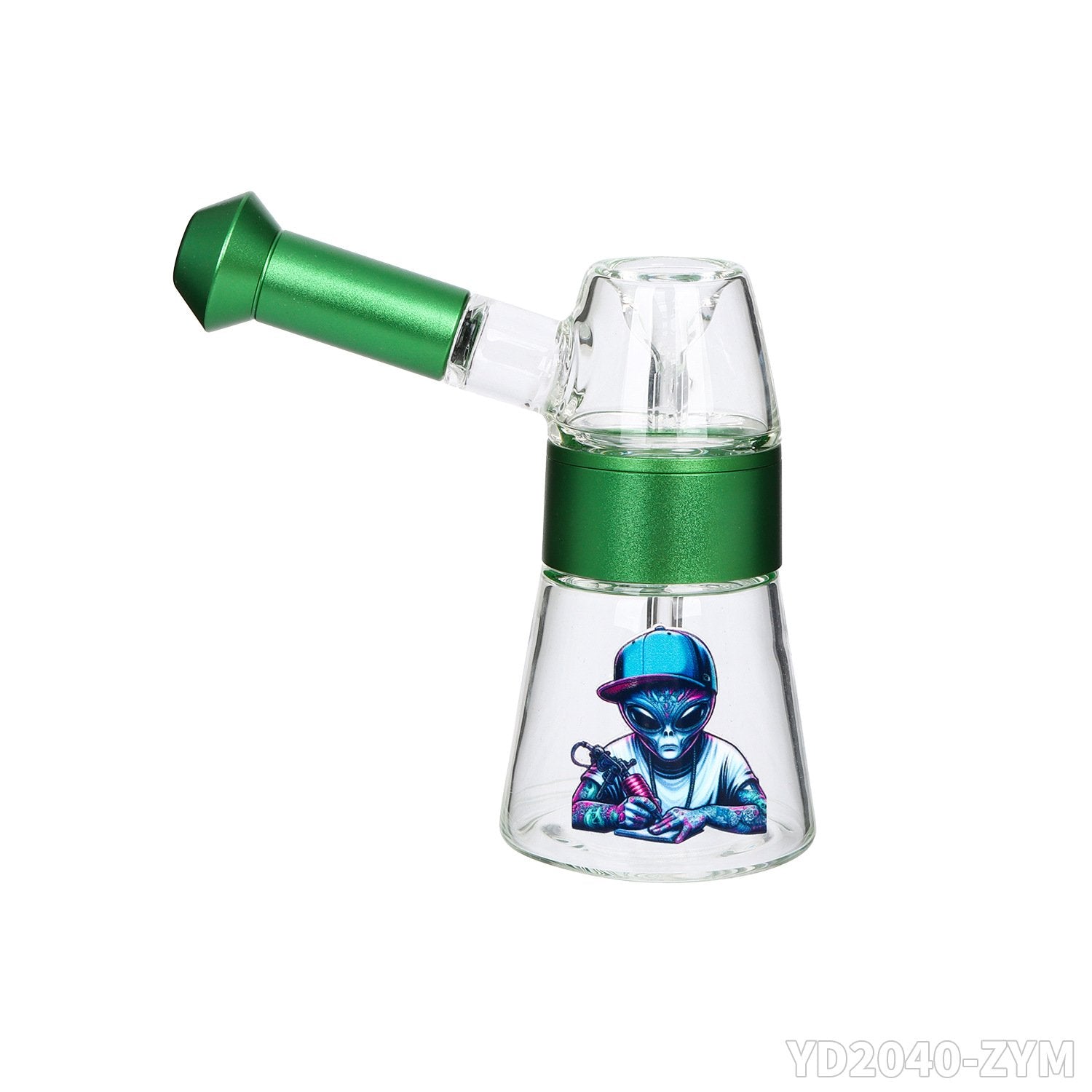 3.94“ Mini Glass Beaker Bong with Gift Box