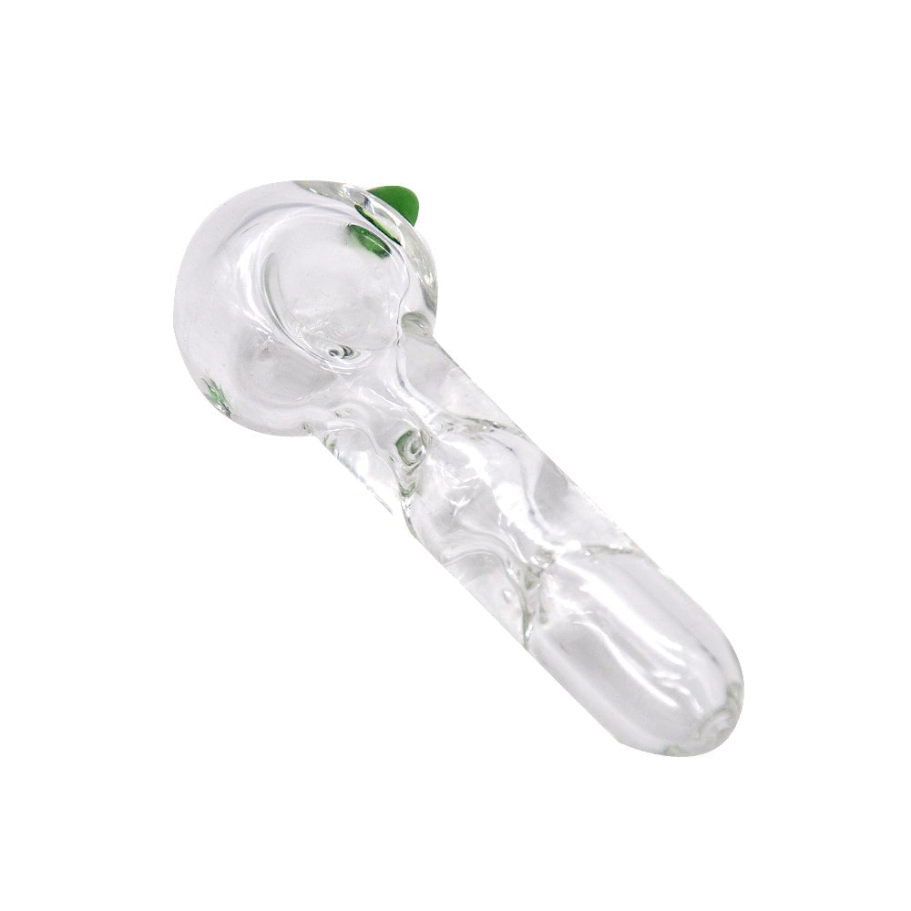 Clear Glass Tobacco Pipe