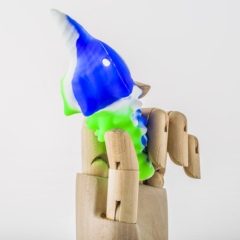 Silicone Conch Hand Pipe With Glass Bowl