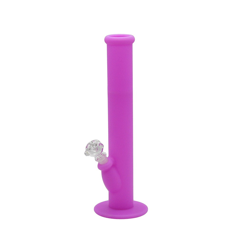 Straight Tube Silicone Bong