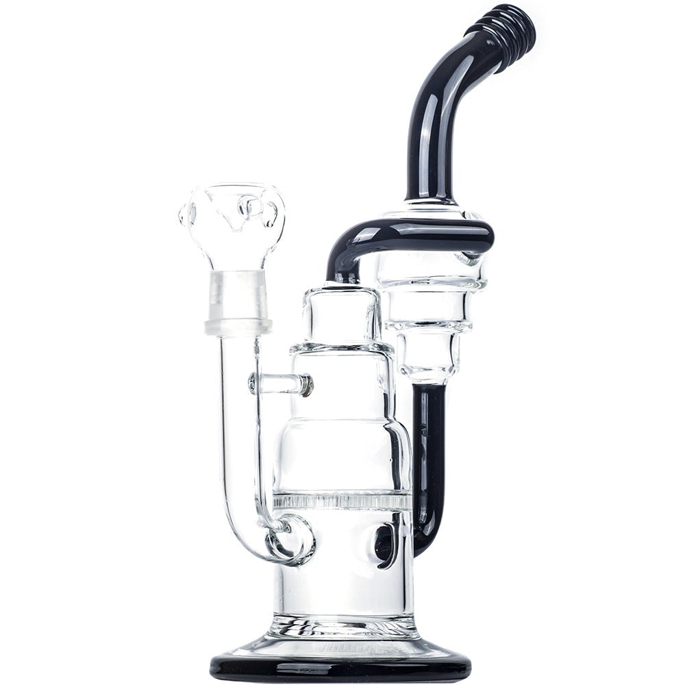 Recycler Double Chamber Glass Bong