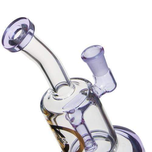7 inch Dab Rig with grided Perc 14.5mm