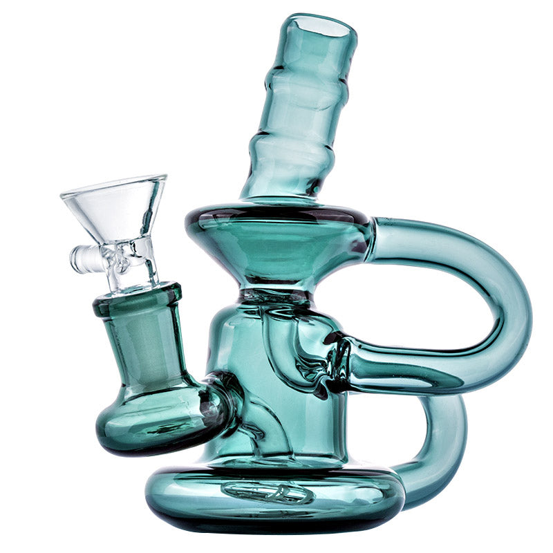 5 Mini Glass Recycler Dab Rig