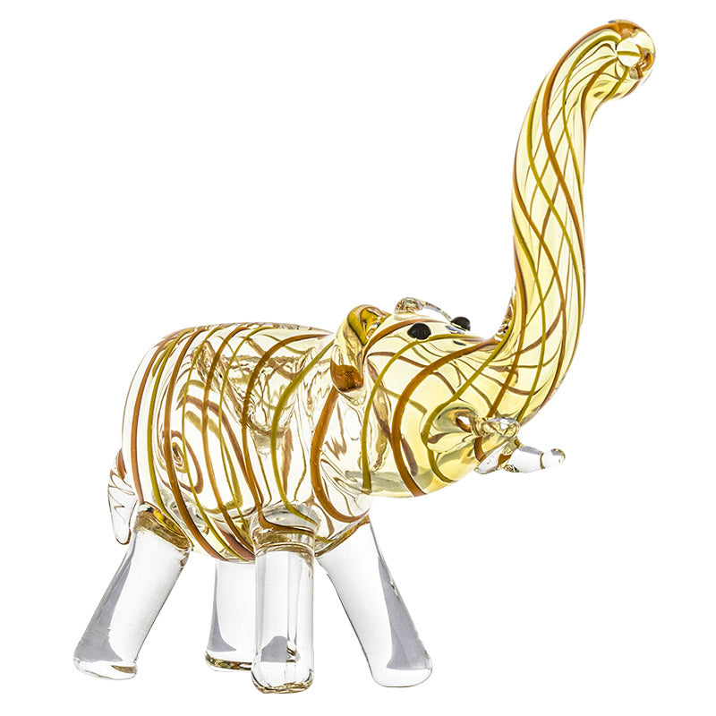 Elephant Glass Sherlock Pipe