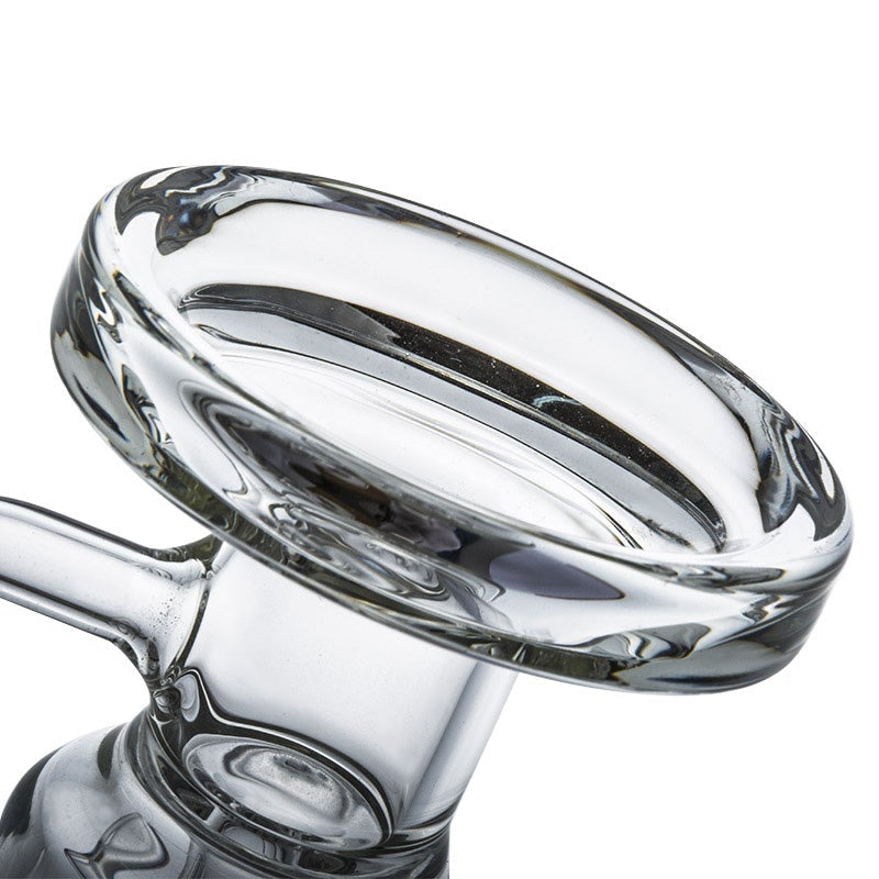 11 Gray Round Tree Prec Glass Bong