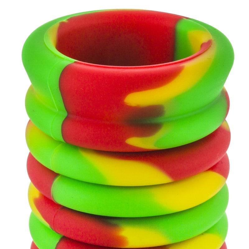21 Silicone Collapsible Beaker Bong (Random Color)