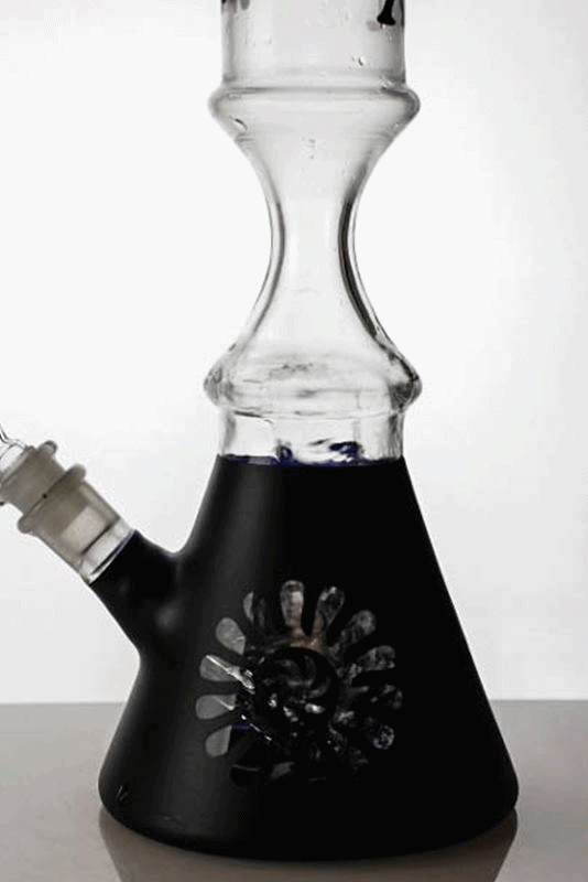 12 Color Coated Slim Neck Bong