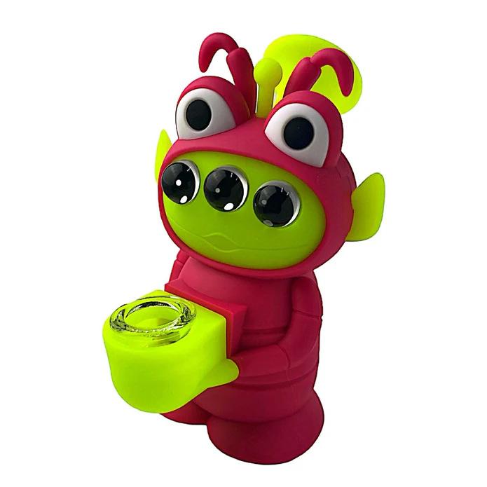 5.9 Five-Eyed Cow Silicone Dab Rig