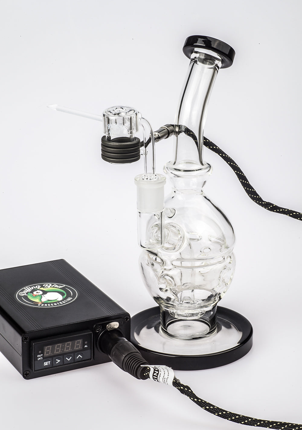 Quartz Enail W/ Skull Dab Rig Bundle