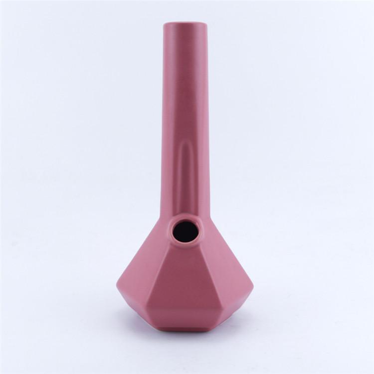 Ceramic Angular Beaker Bong