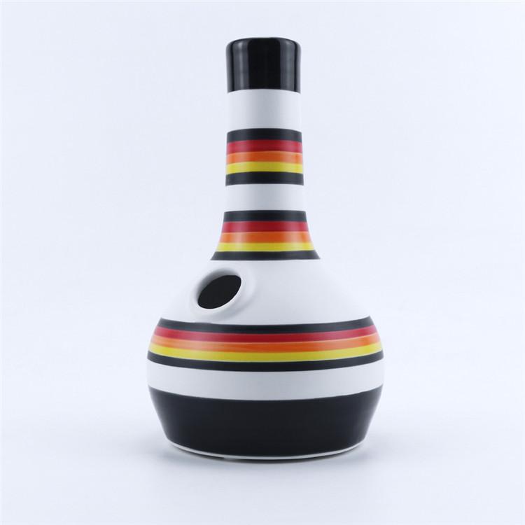 Ceramic Rainbow Beaker Bong