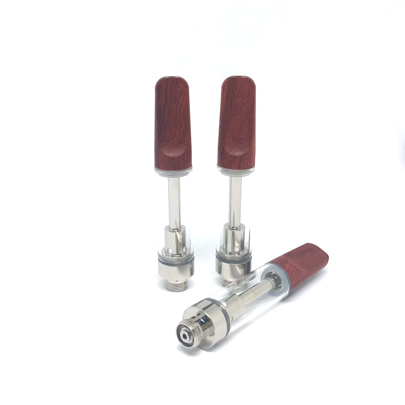 Wooden Mouthpiece Vape Cartridge