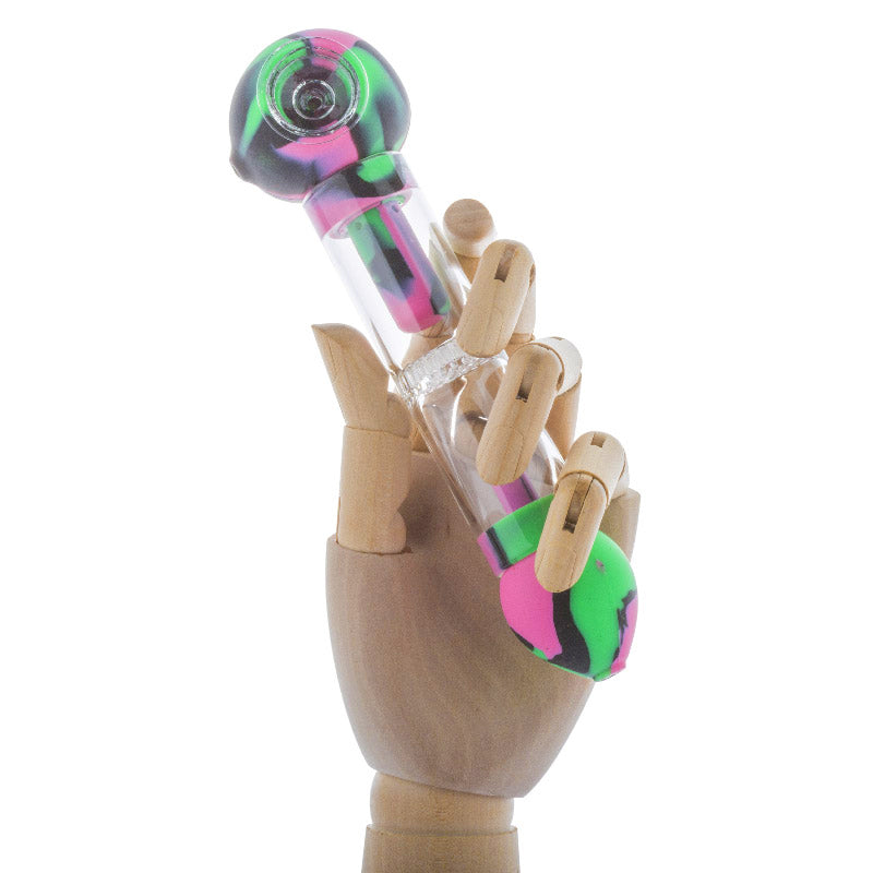 Silicone Honeycomb Perc Pipe (Random Color)