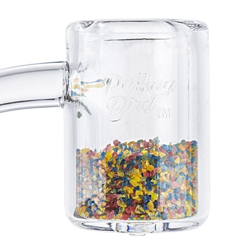Honeycomb Perc Bong w/ Thermochromic Quartz Banger Set