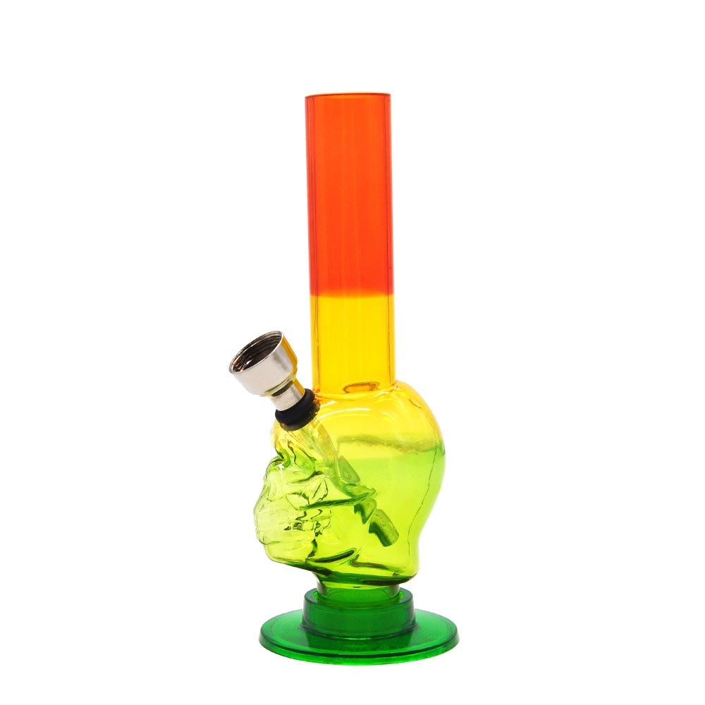 6 Skull Acrylic Bong(Random Color)