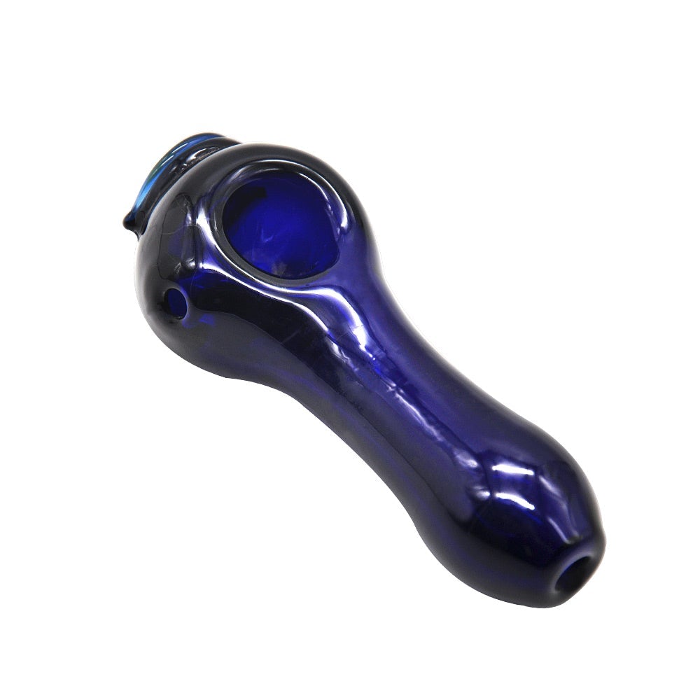 Eye Pattern Glass Spoon Pipe