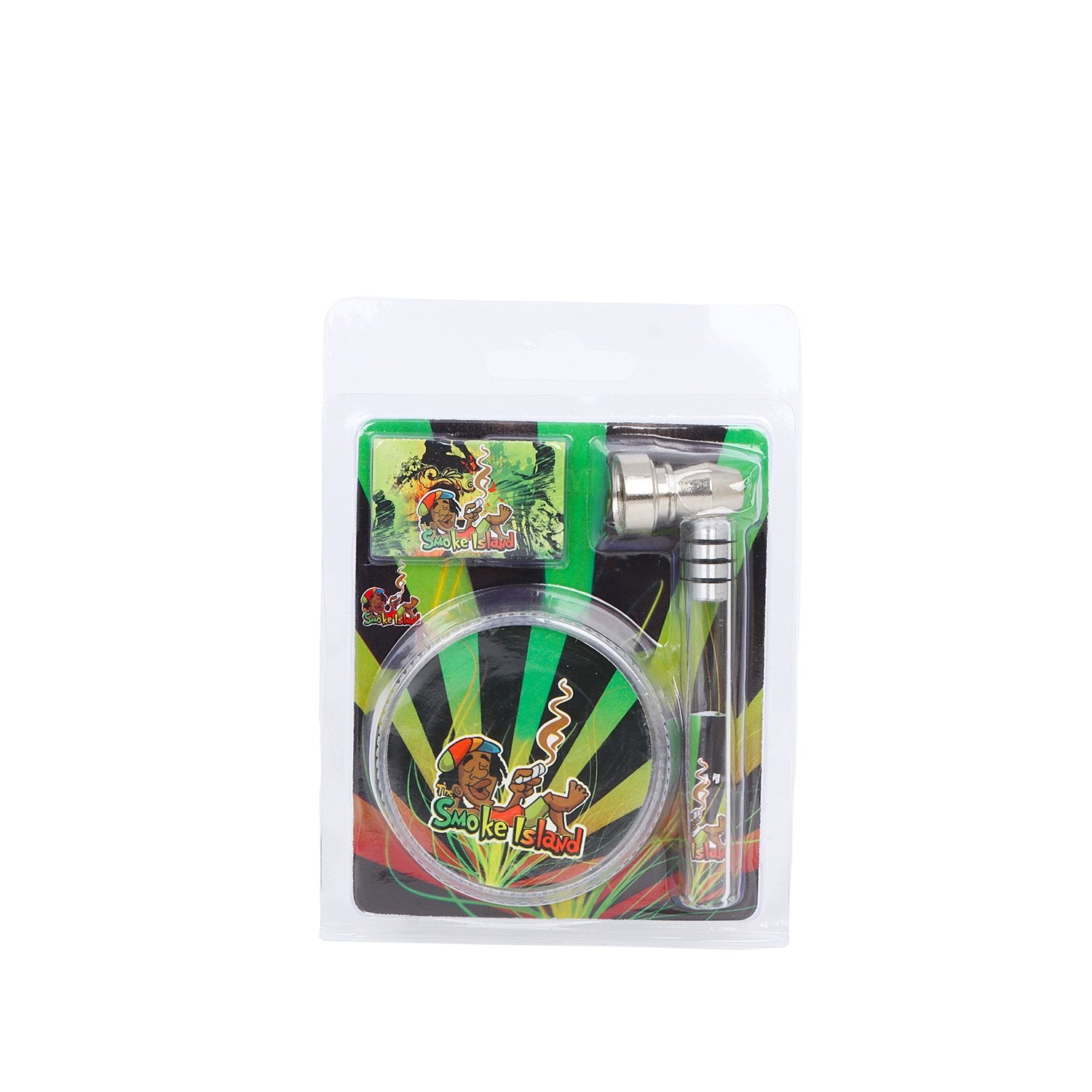 Smoke Island Card-Style Metal Pipe Set