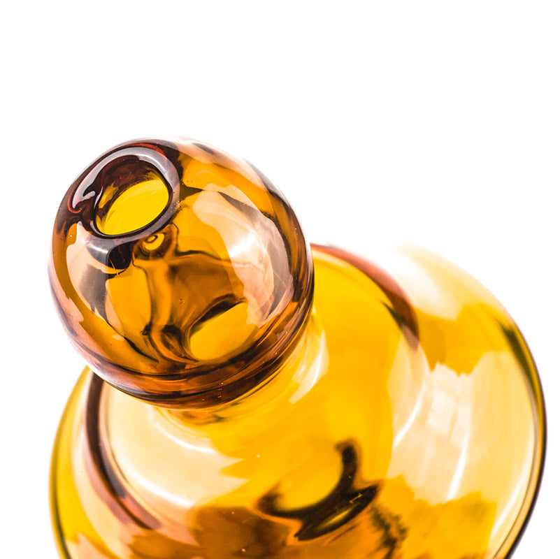 Yellow Glass Dab Carb Cap - PuffingBird AU