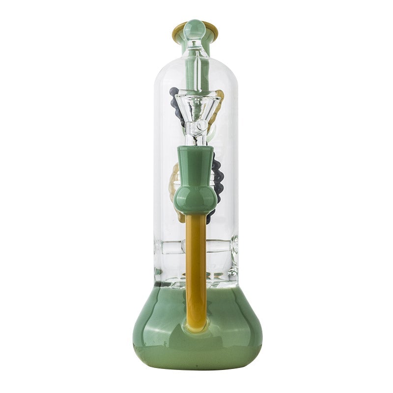 8.7 DNA Helix Glass Perc Bong
