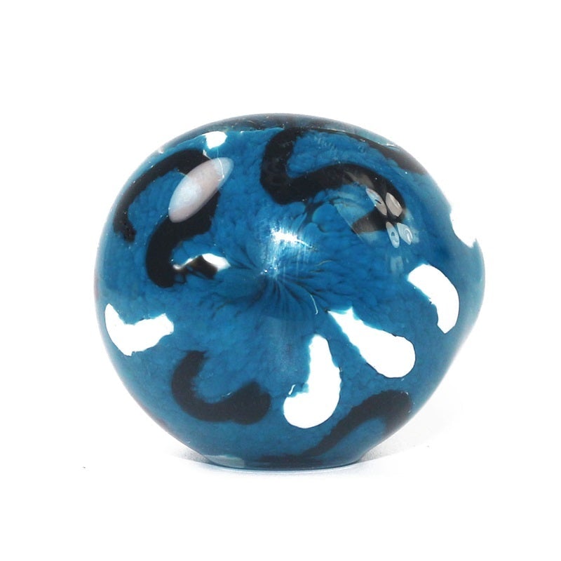 Handmade Strips Glass Pipe (Random Color)