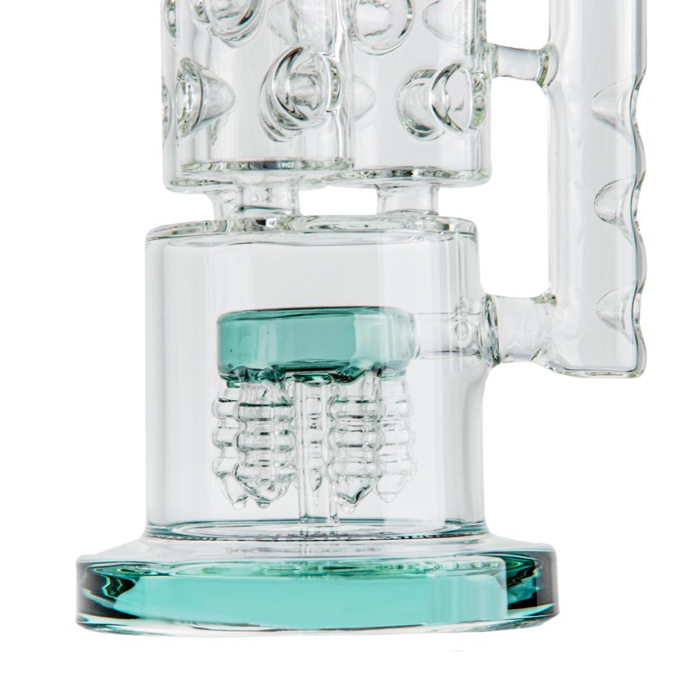 17.7 Thick Glass Perc Bong