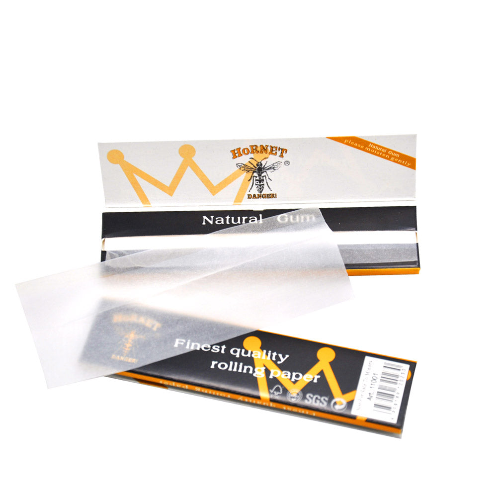 Hornet Black Kingsize 110mm Rolling Paper 5 Booklets