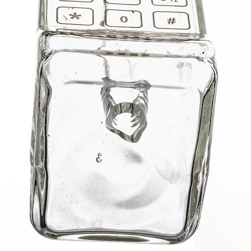 80s Cell Phone Retro Glass Bong (Random Color)
