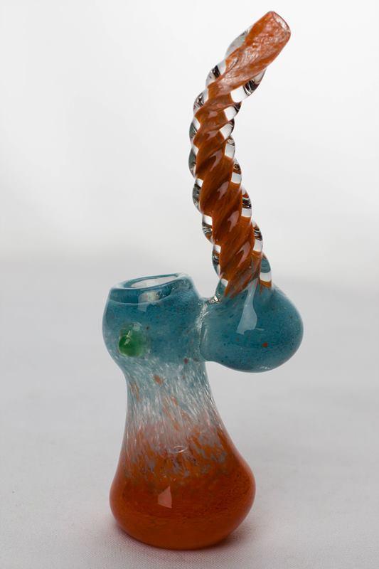 6 single chamber twist bubbler