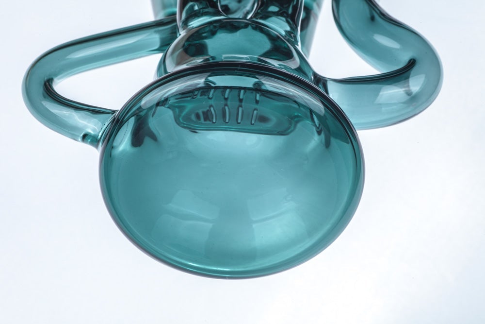 11 Recycler Glass Bong
