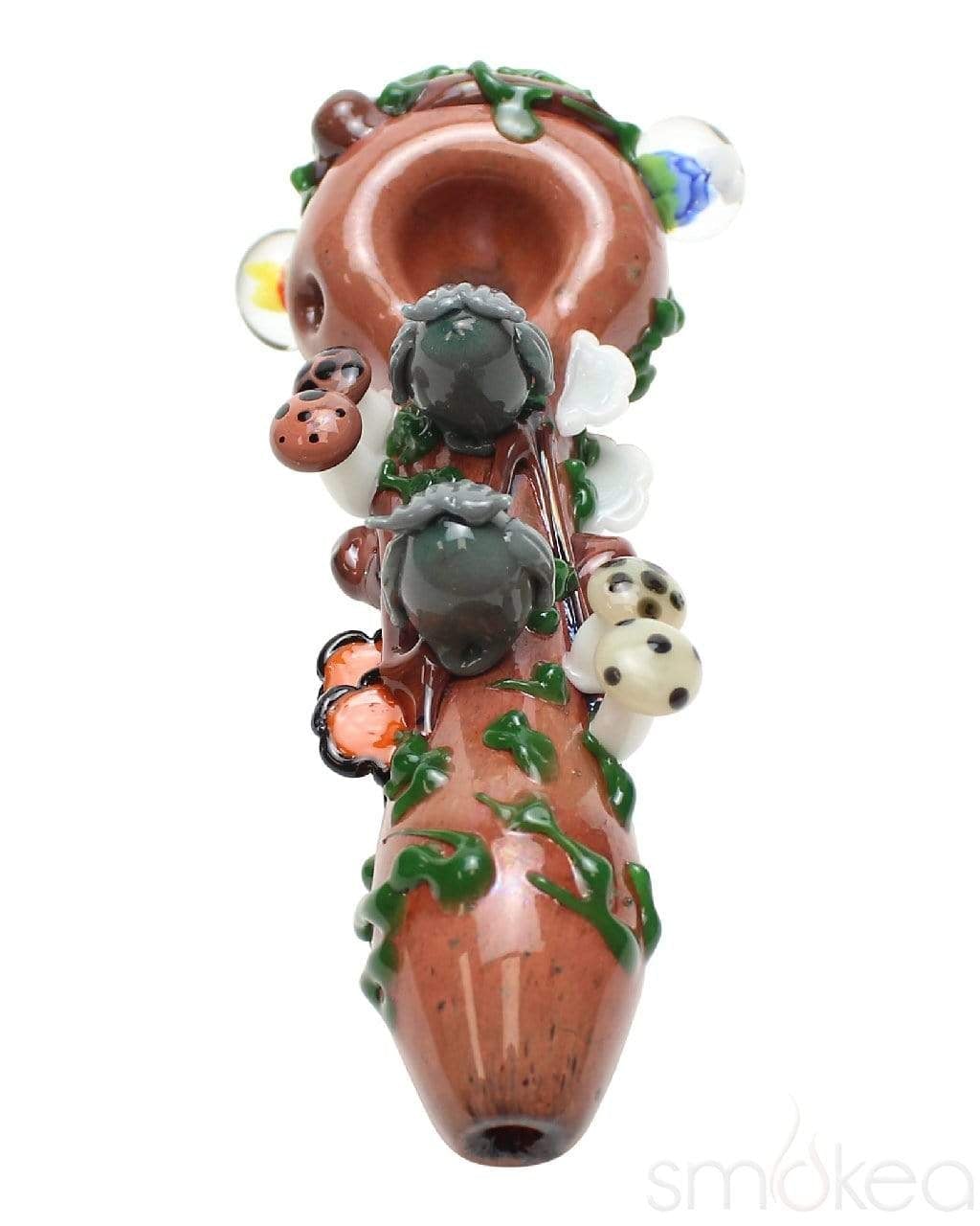 Empire Glassworks Small Hootie's Forest Spoon Pipe