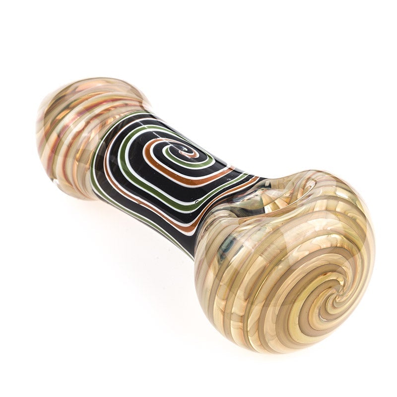 Swirl Patent Glass Spoon Pipe