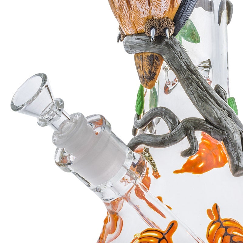 13 Owl Theme Beaker Bong