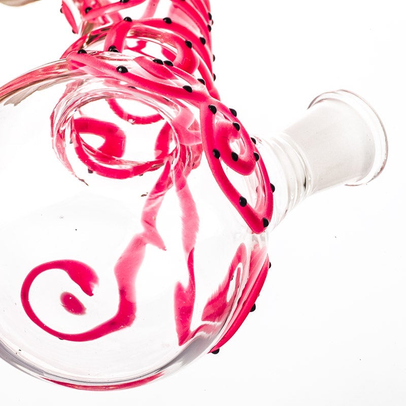 7 Octopus Pattern Glass Bong